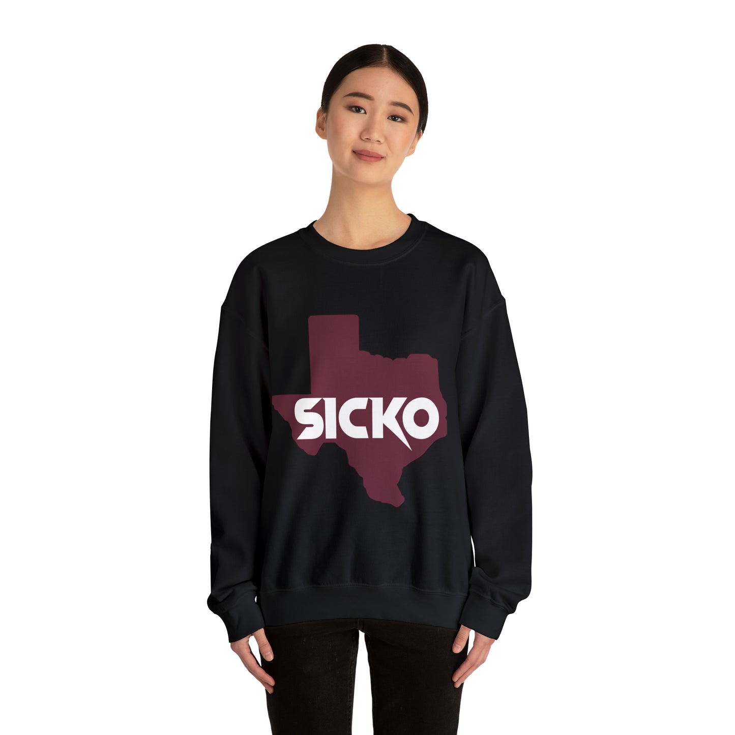 State of Texas Sicko Crewneck Sweatshirt