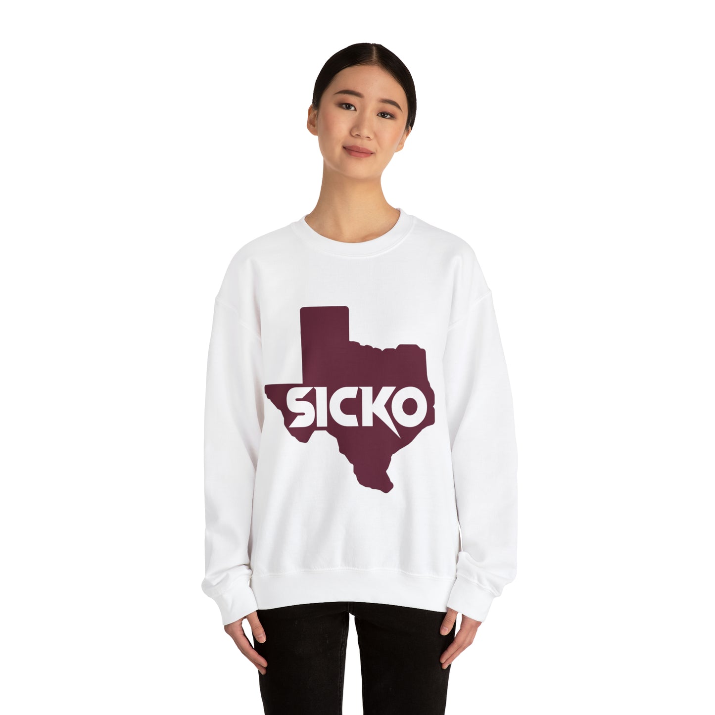 State of Texas Sicko Crewneck Sweatshirt
