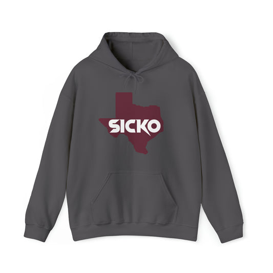 State of Texas Sicko Unisex Heavy Blend™ Hooded Sweatshirt