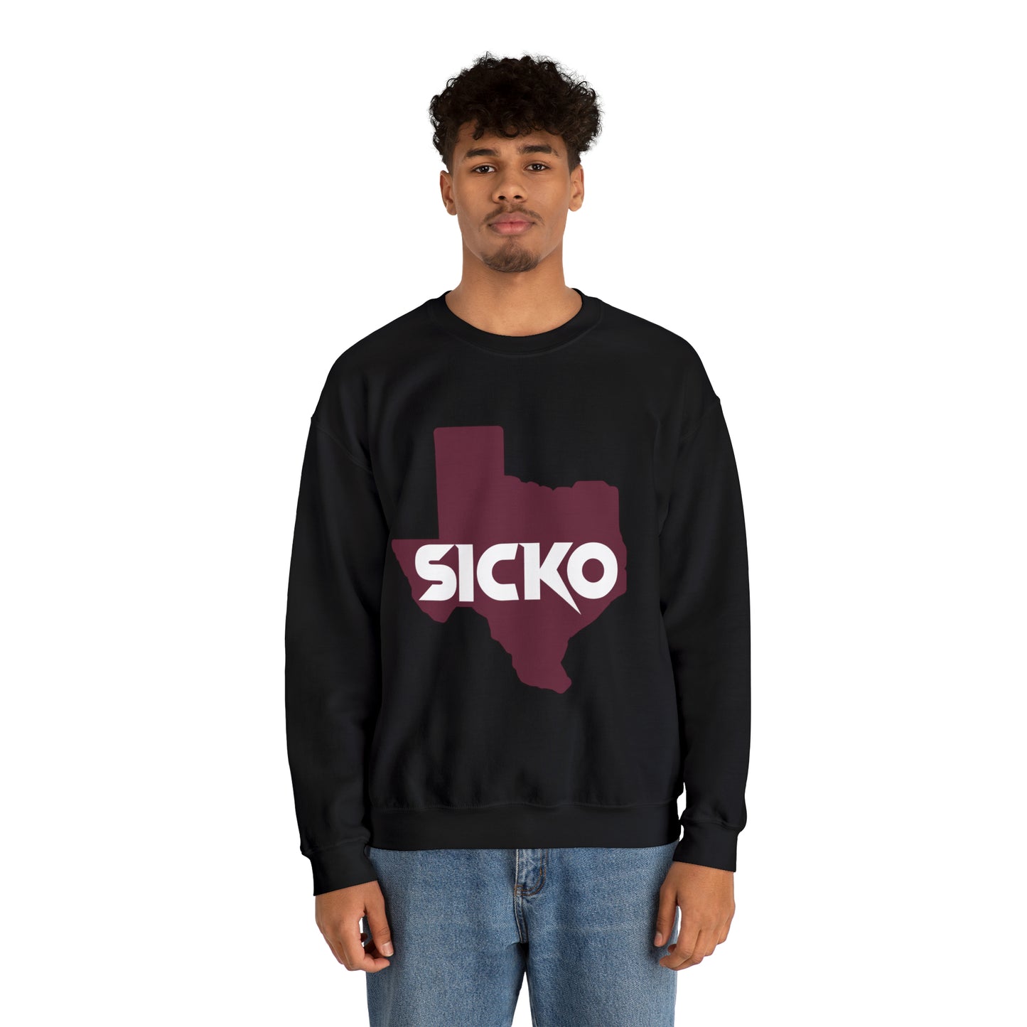 State of Texas Sicko Crewneck Sweatshirt