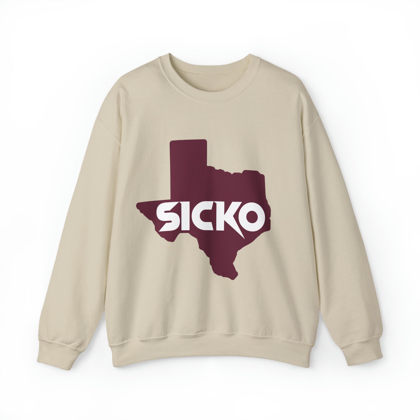 State of Texas Sicko Crewneck Sweatshirt