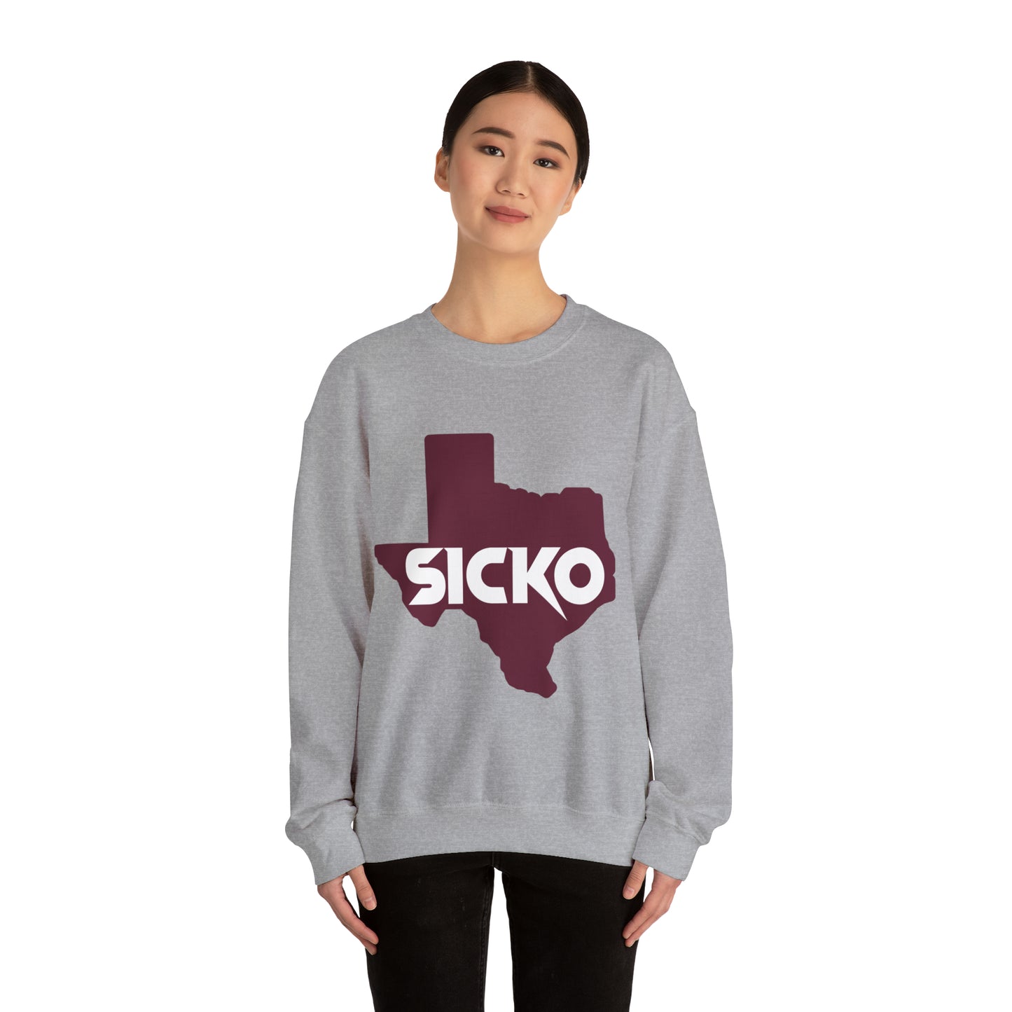State of Texas Sicko Crewneck Sweatshirt